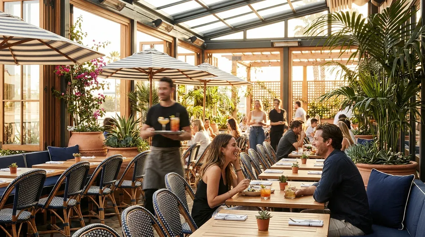 Restaurant dining scene in Los Angeles, CA, CA — FORCS Restaurant Accounting