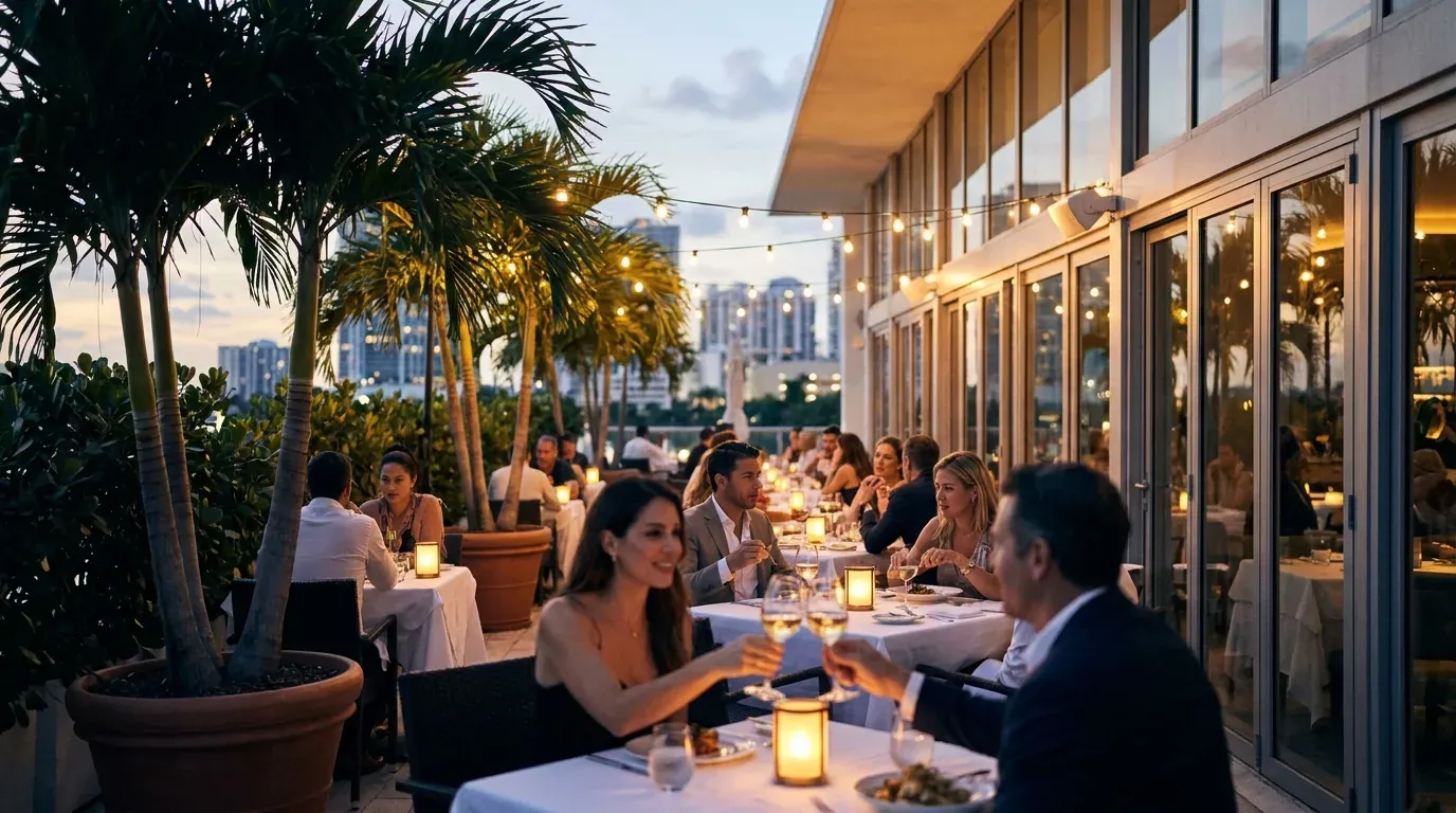 Restaurant dining scene in Miami, FL, FL — FORCS Restaurant Accounting